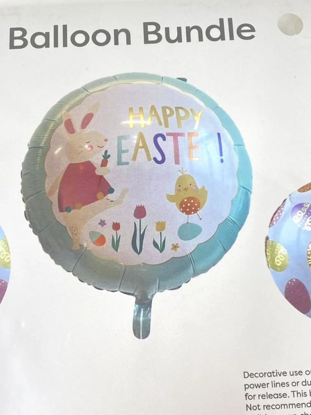 Target 3pc Easter Foil Balloon Spritz™ Decor Party Festive Decor